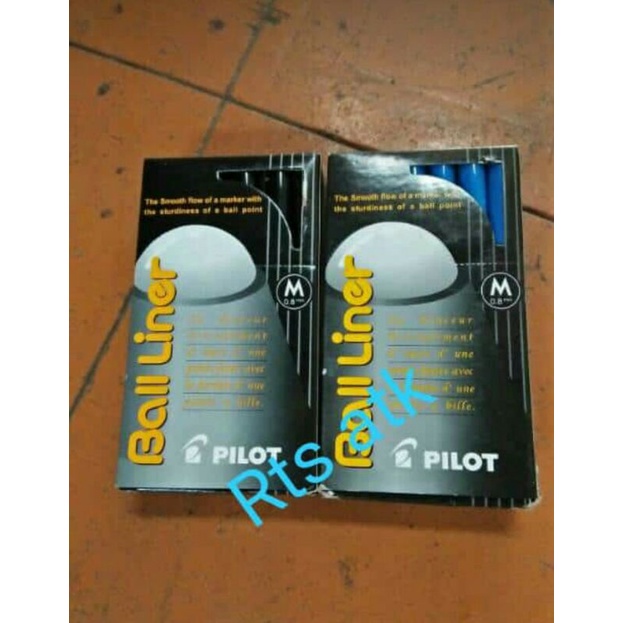 

pena.pilot ball.liner.isi.12pcs.0.8