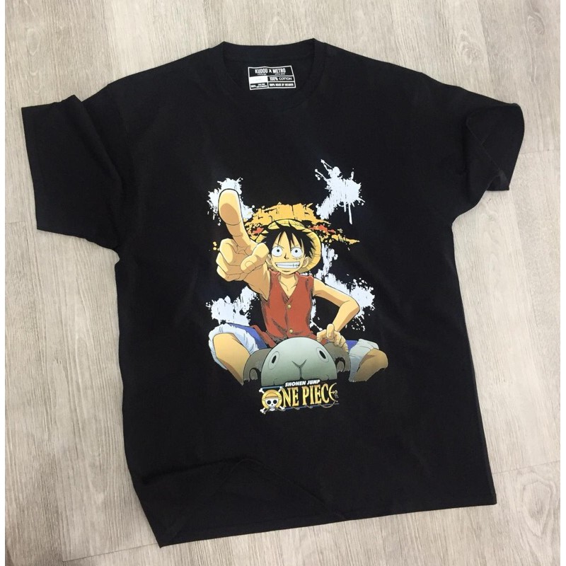 Tshirt Luffy Merry Go Anime One Piece Premium Quality