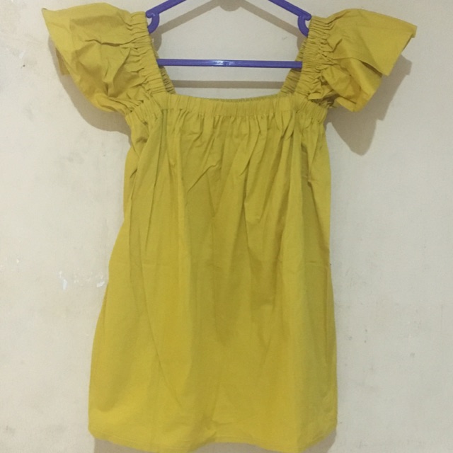 Preloved Blouse Square Neck