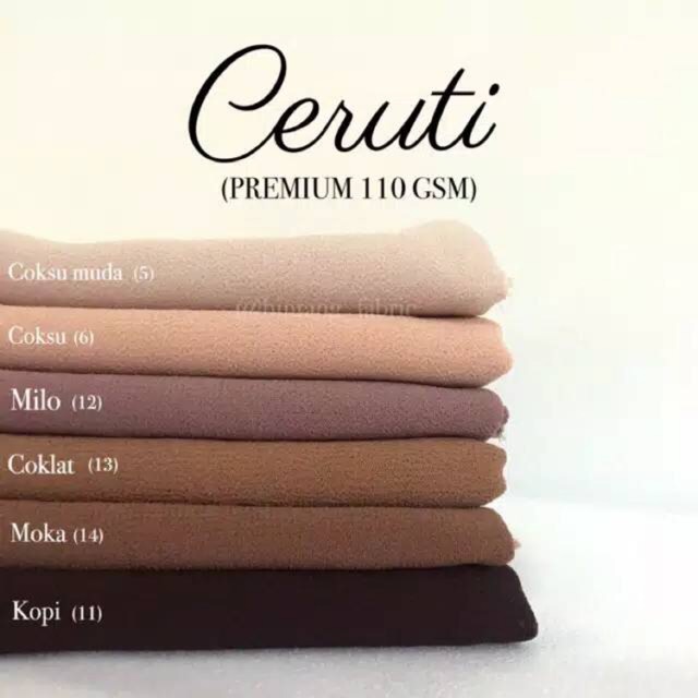 Jual Kain Bahan Sifon Ceruty Babydoll   Kain Sifon. 