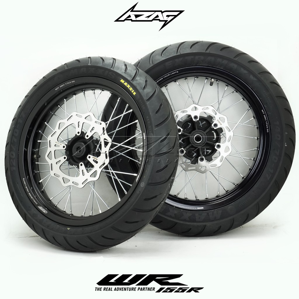 Ban Set Supermoto WR Kebo Ireng