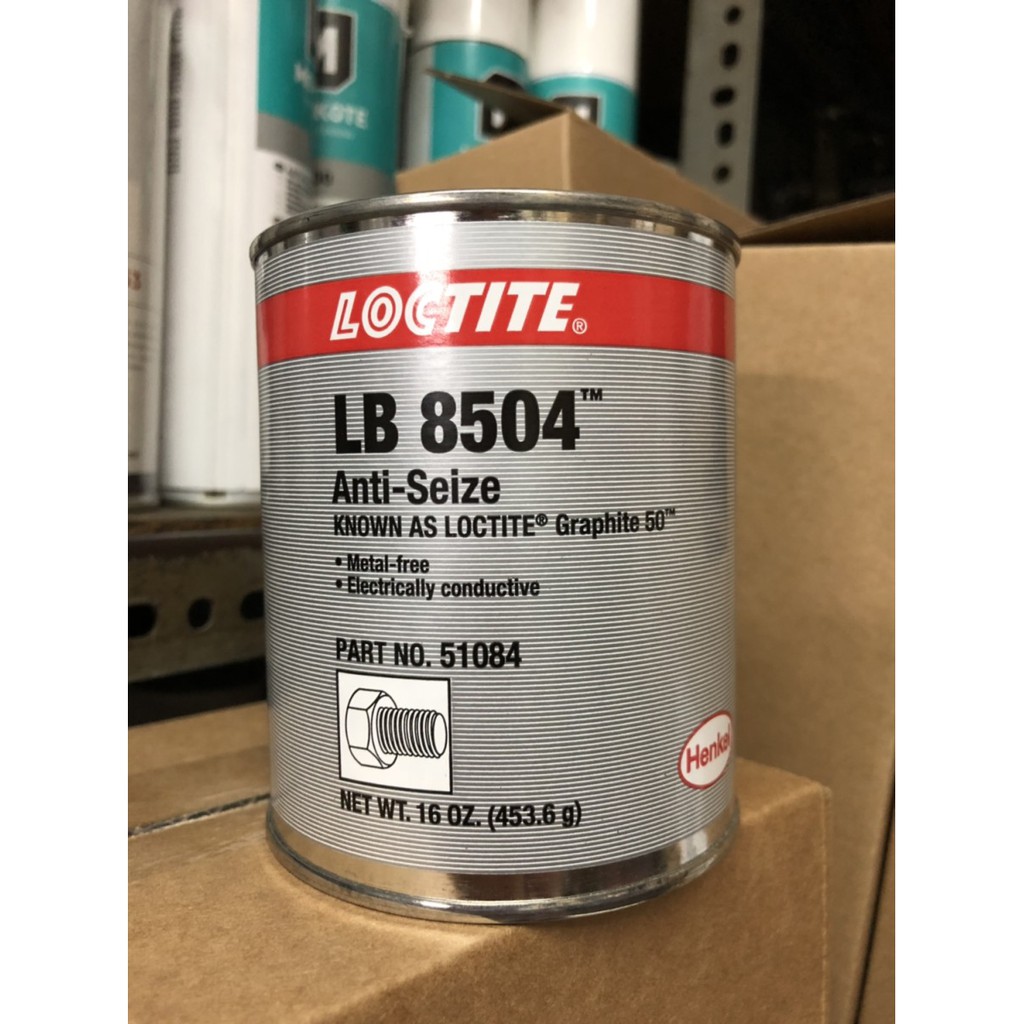 Loctite LB 8504 Anti Seize Known As Graphite 50 - 453.6gr