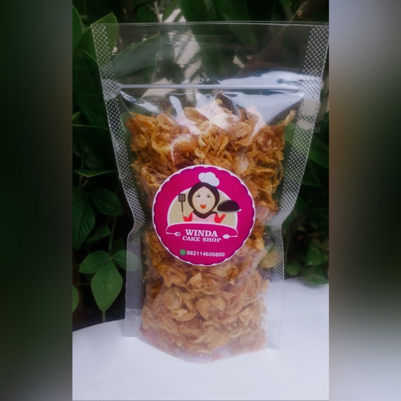 

Bawang goreng winda jaya Asli brebes tanpa campuran 50g