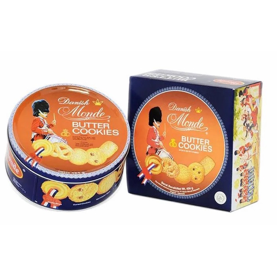 

Danish Monde Biscuit Butter Cookies Kaleng 908g 908 gram biskuit