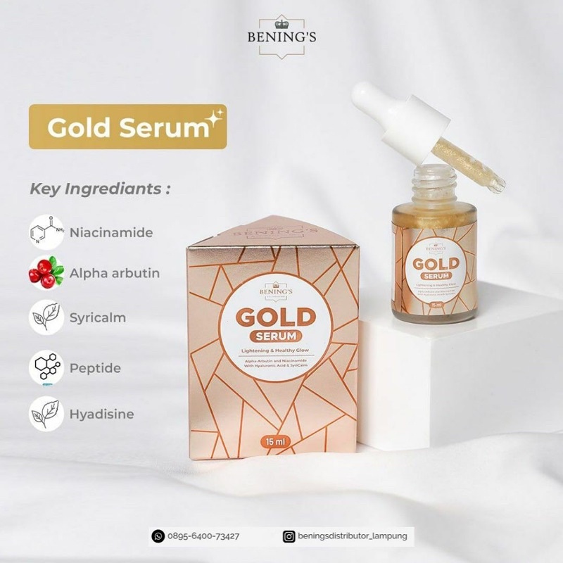 serum gold Bening’s Clinic