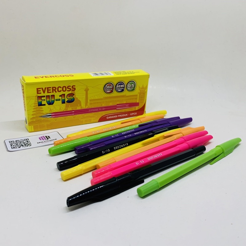 

Pena Gel Murah Evercoss Per Lusin 0.5mm
