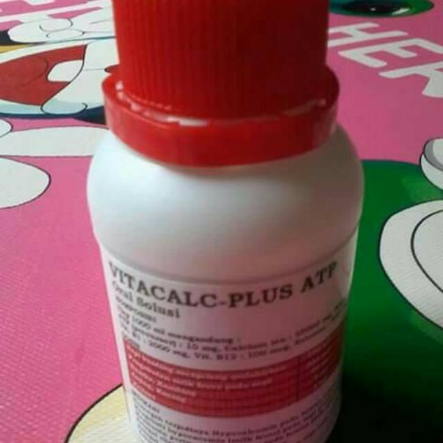 VITACALC- Plus ATP : Tonikum dan Daya Tahan Tubuh Hewan)
(ATP, Calcium dan Vitamin)