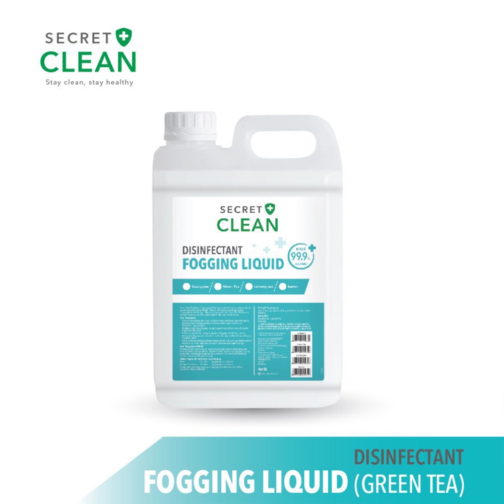 SECRET CLEAN Disinfectant Fogging Liquid 5 Liter