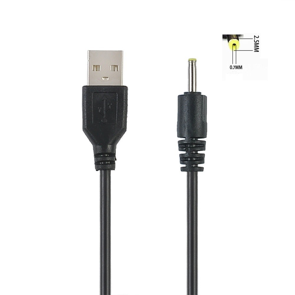 【COD Tangding】Kabel Charger Power USB A Male ke 2.0 2.5 3.5 4.0 5.5mm 5V DC