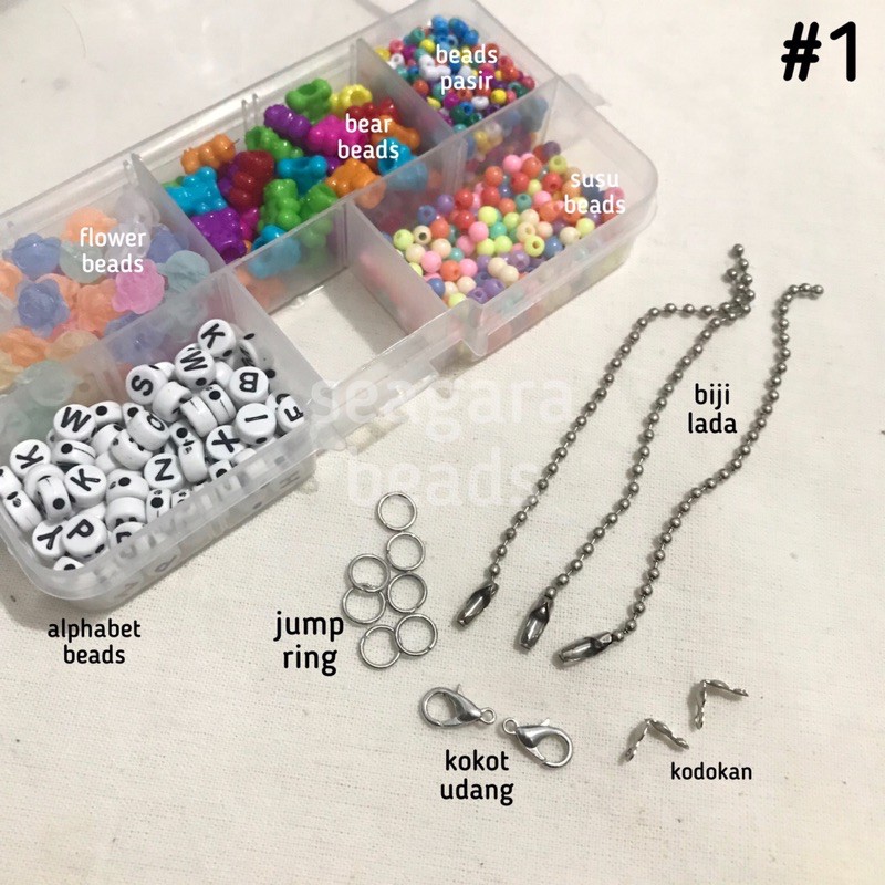 DIY KIT MASK STRAP ALPHABET