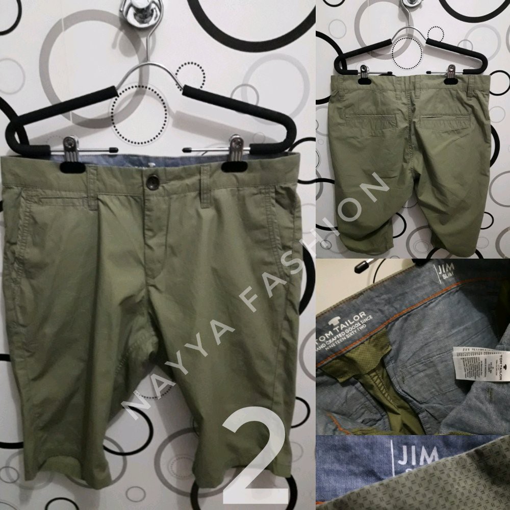 EXCLUSIVE  Celana Pendek Tom Tailor Men Slim  TERBARU