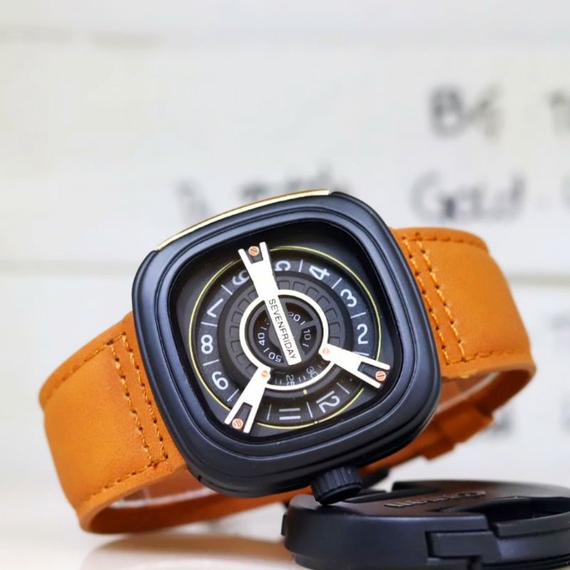 Jam Tangan Sevenfriday Jam Tangan M2 M3 Jam Tangan Terlaris Fashion Pria Kulit