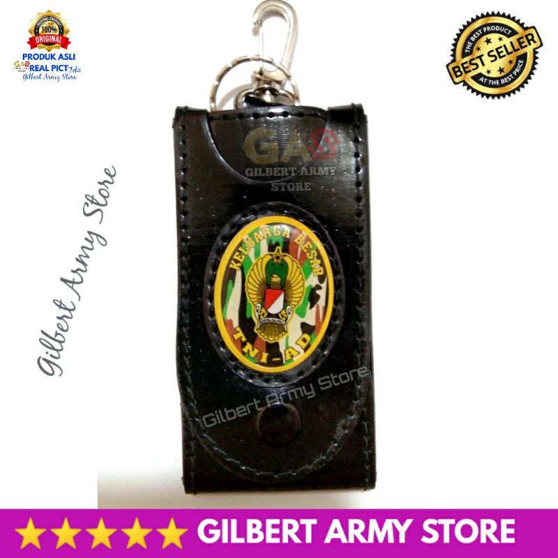 Gantungan Kunci Mobil Motor Dompet Stnk Logo Militer tni Kopasus raider infanteri perbakin Gilbert