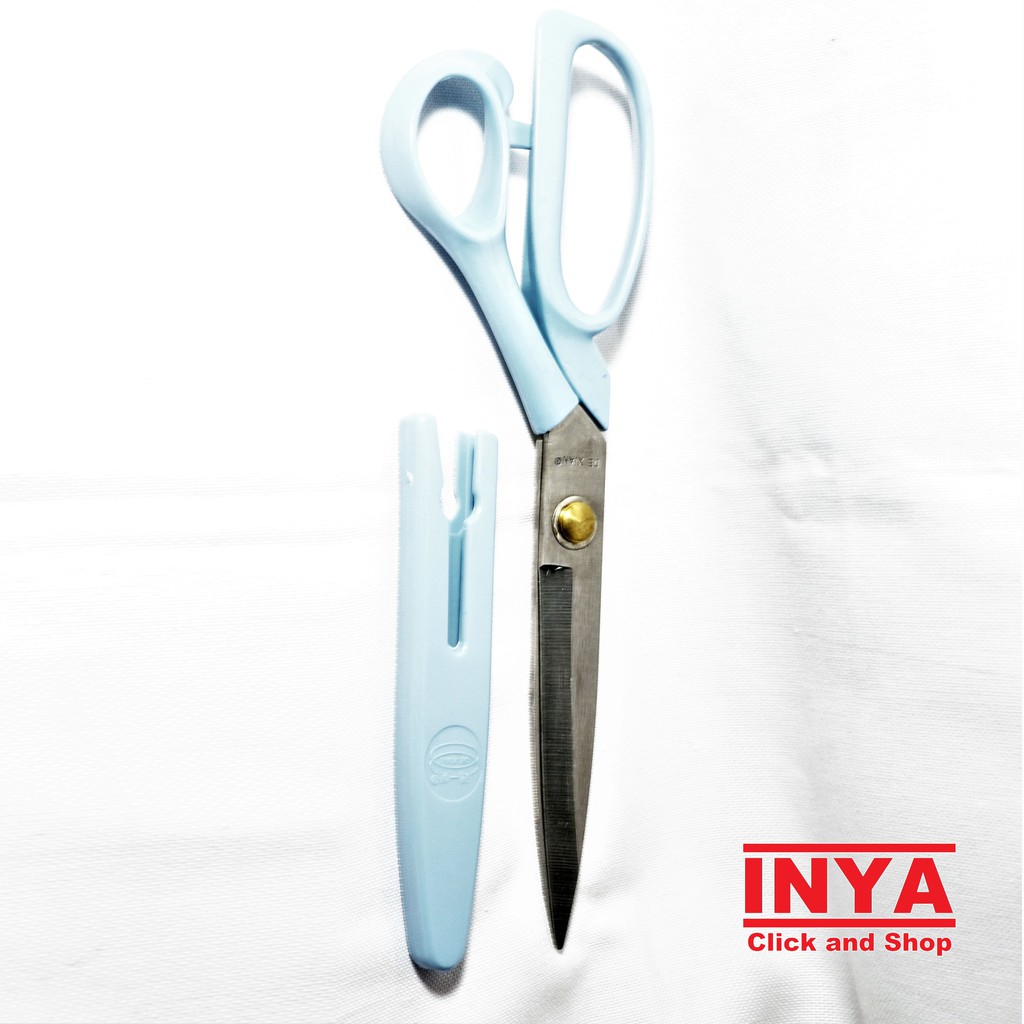 GUNTING DE XIAN TYPE K31 - 9 inch HOUSEHOLD SCISSORS WITH COVER