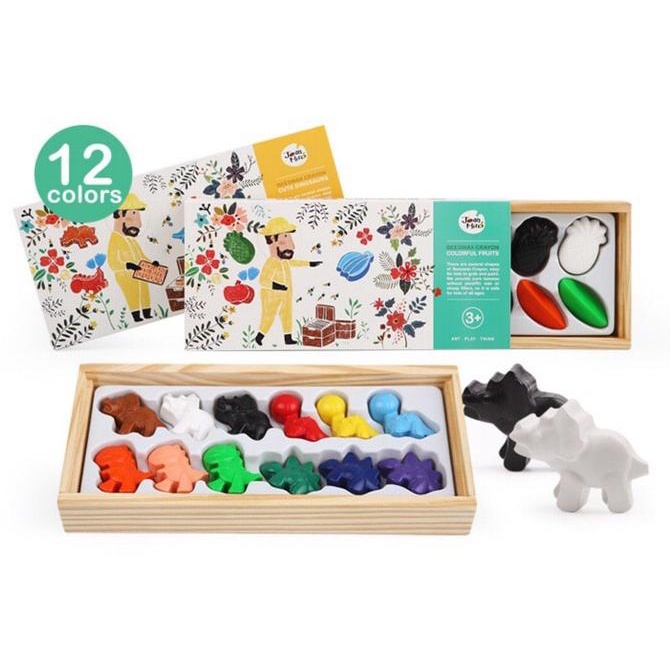 

Joan Miro Beeswax Crayon - Krayon Anak Aman Tulis Dinosaurs Color