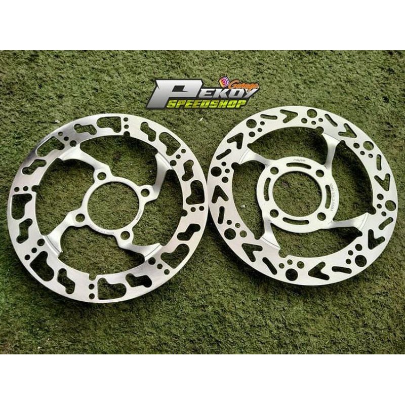 disc cakram piringan depan model coak lobang 4 honda yamaha 220mm