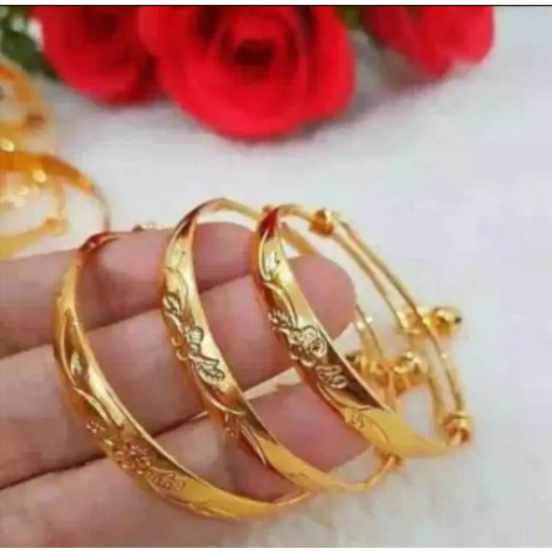 gelang kerincing anak xuping / gelang kolong anak xuping