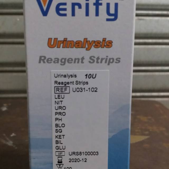 Strip Verify Urinalysis Reagent 10 Parameter