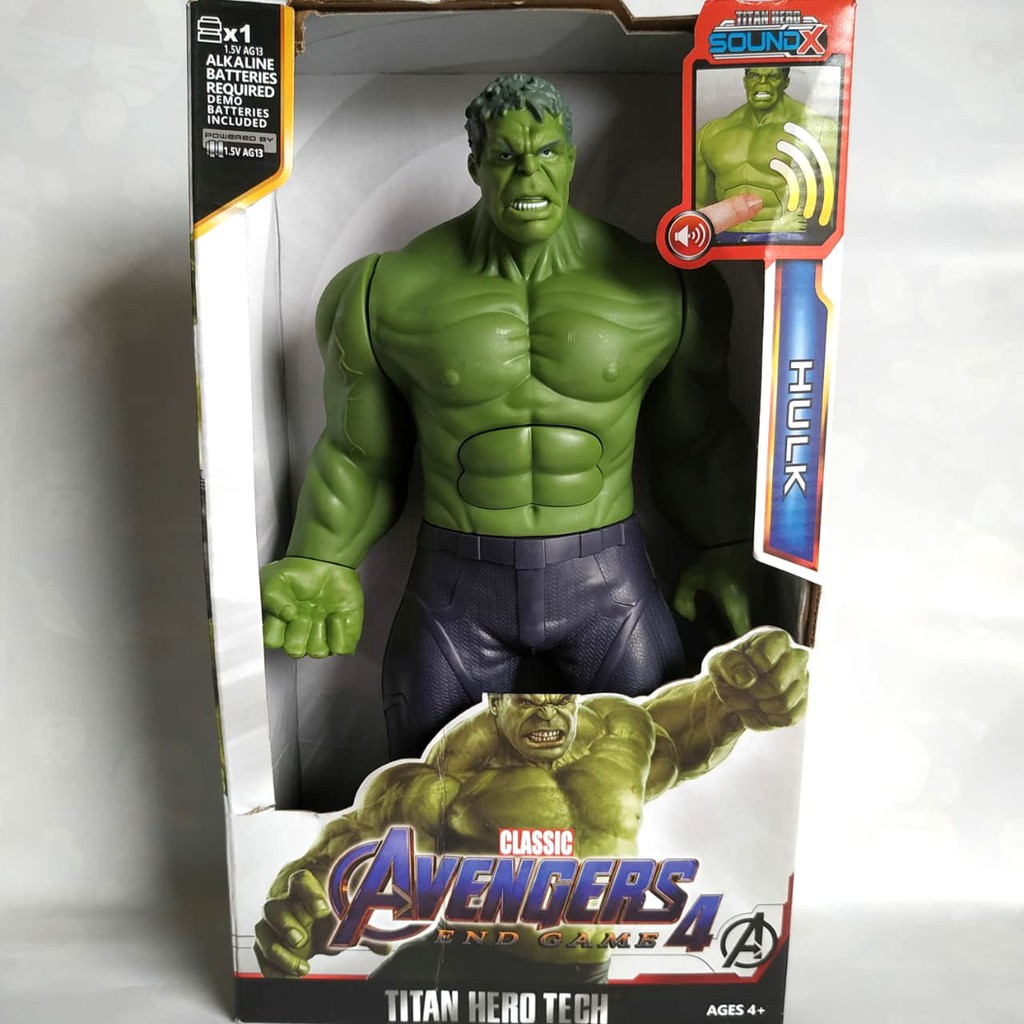 Hulk Classic Avengers End Game Titan Hero Tech With Music