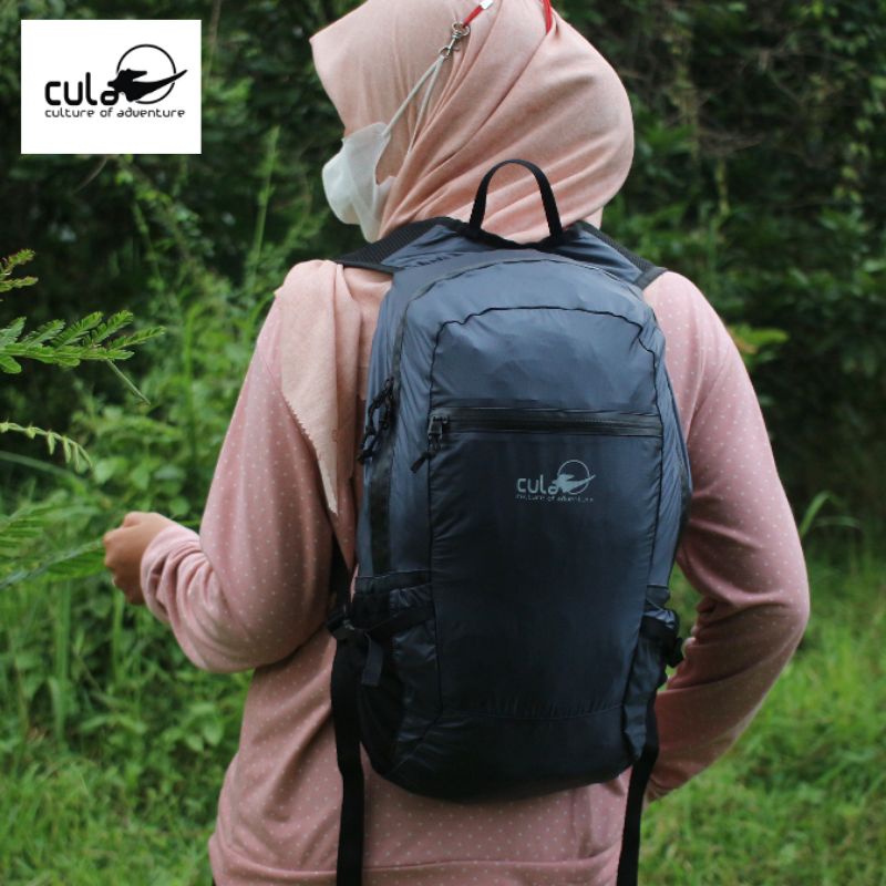 Tas Punggung Lipat Outdoor Waterproof / Daypack Waterproof 18L CULA