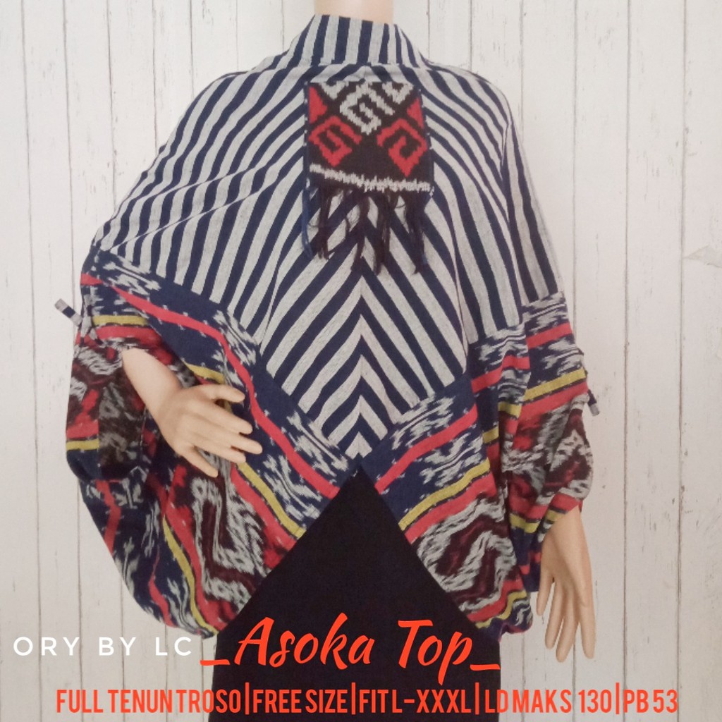 Asoka Top | Atasan Tenun Etnik