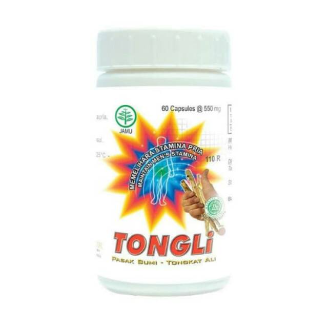 Tongli 60 Kapsul -Borobudur Herbal - Membantu Memelihara Stamina Pria