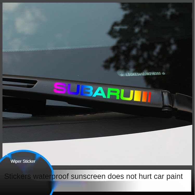 Stiker Penghapus Untuk Subaru Wipers Xv / Impreza / Sti / Forester / Wrx / Brz / Gc8