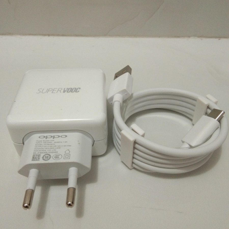 TIPE C !!! CHARGER CASAN OPPO R17 SUPER VOOC TYPE C ORIGINAL