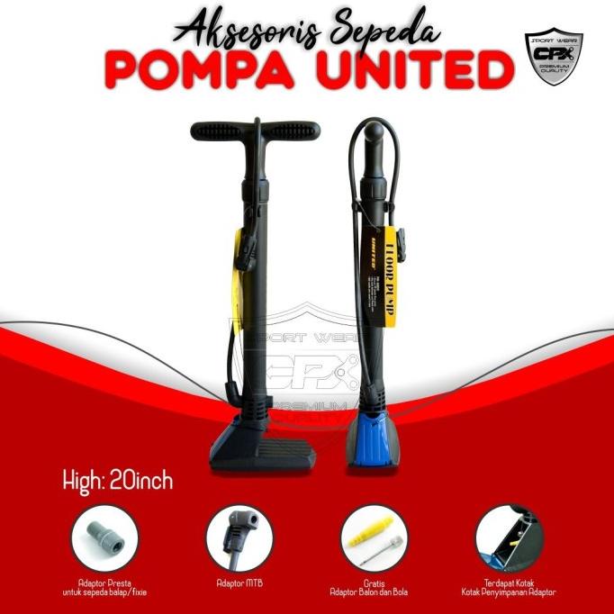 ] Pompa Sepeda UNITED