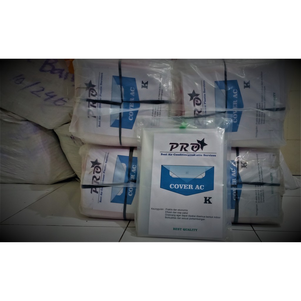 GROSIR PLASTIK CUCI AC 1/2PK SAMPAI 1PK MEREK PRO/ COVER AC