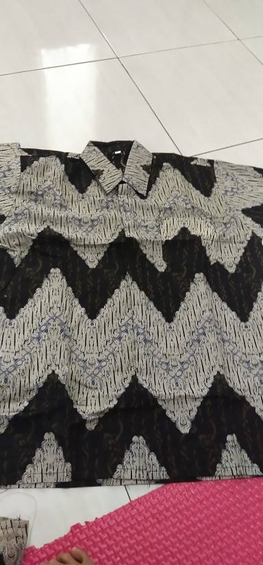 Terbaru Bisa Pisah Batik Couple Keluarga Sania Ruffle Ori Ndoro Jowi Termurah Motif Zigzag