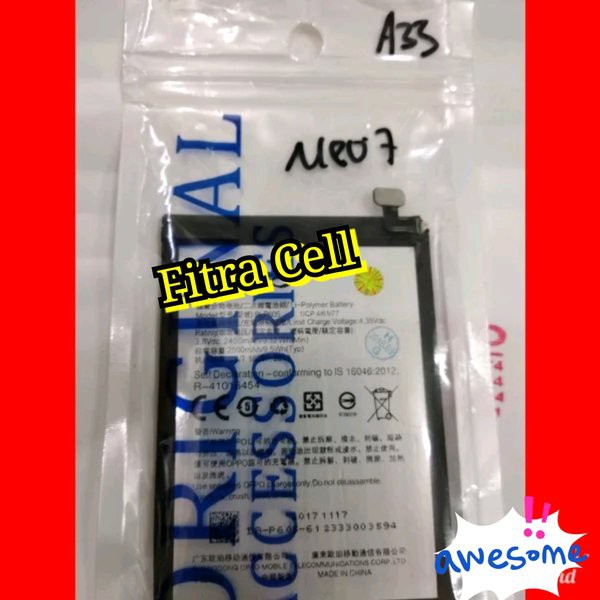 Penawaranspesial Baterai Batre Oppo F1 ORIGINAL Limited