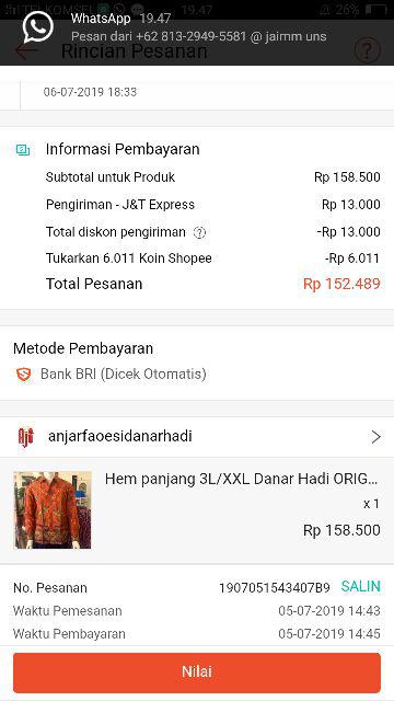 Hem Panjang 3l/xxl Jumbo
