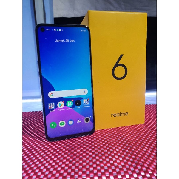 REALME 6 RAM 4/128 SECOND MULUS