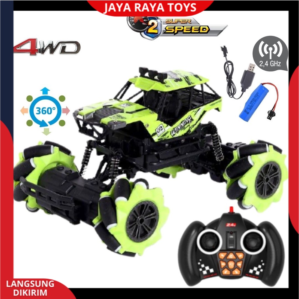 Mobil Remot Control Offroad Drift 4WD Driving Horizontal Dancing Car  2.4G SCALE 1-16 New EDITION