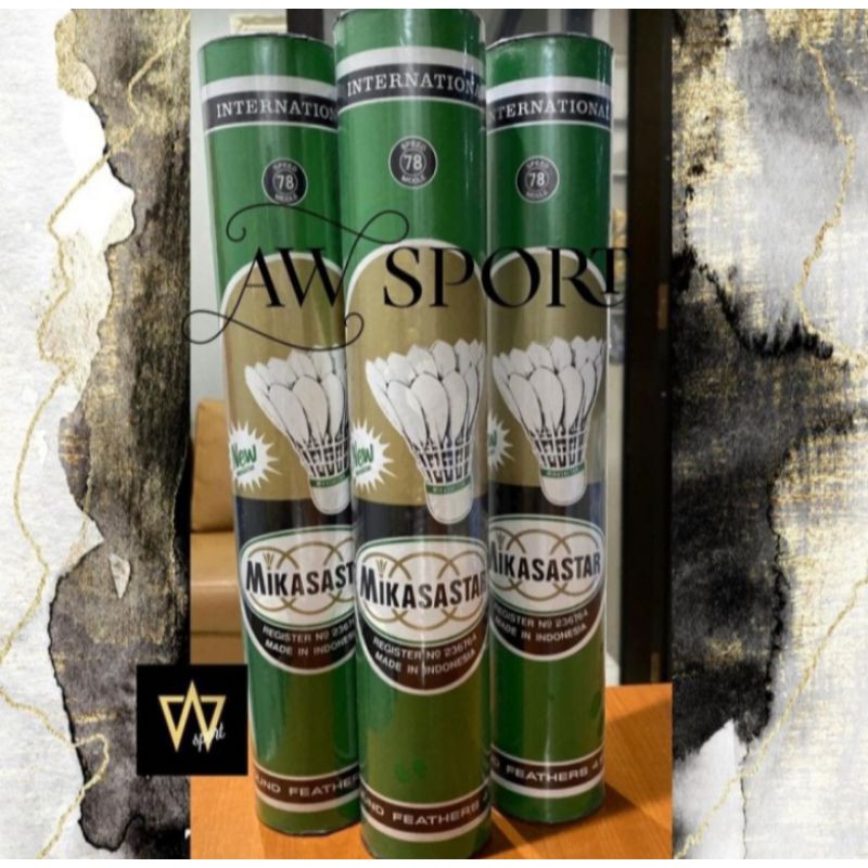 Shuttlecocks MIKASA STAR HIJAU / Kock Mikasa / Kok Mikasa