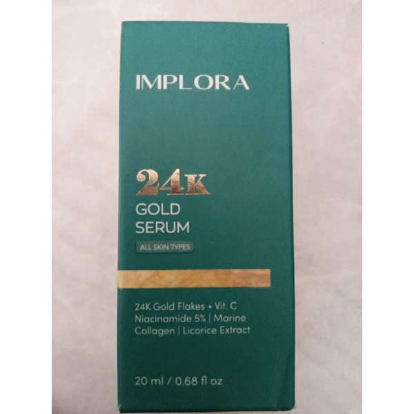 IMPLORA 24K GOLD SERUM