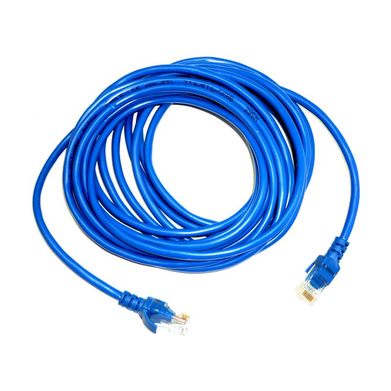 KABEL LAN 5M CAT 5E / KABEL UTP 5 METER PABRIKAN (PANJANG REAL SEKITAR 4 METER)