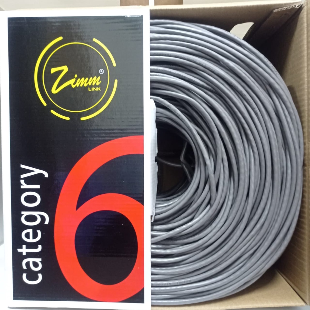 KABEL UTP CAT6 CCA-ID 305 METER ZIMMLINK