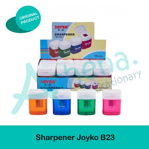 

Joyko Rautan Pensil Peruncing Serutan Tangan Sharpener B-23 B23
