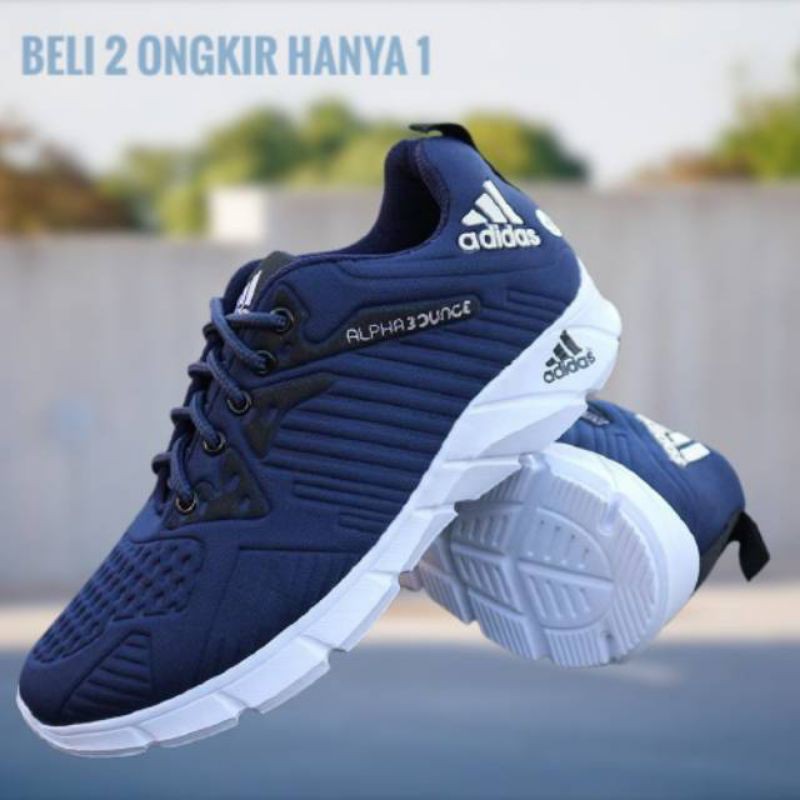 Sepatu Pria Sneakers Sport / Sepatu Running Pria / Sepatu Sporty Pria