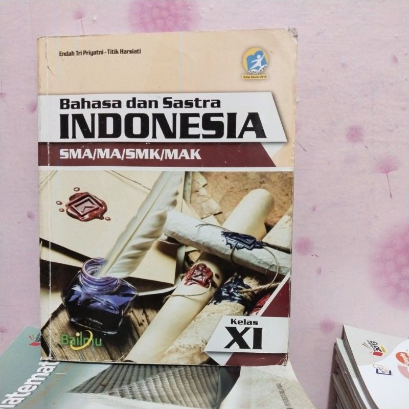 buku bahasa Indonesia kelas XI/11/2 sma/mak/smk bailmu revisi
