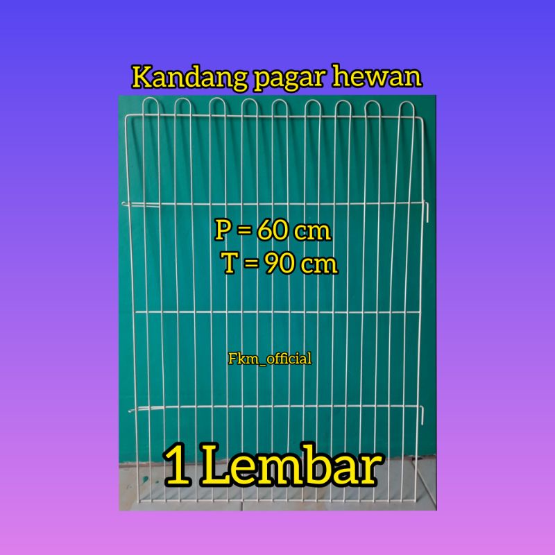 Kandang Pagar hewan 60x90 anti loncat