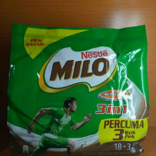 

Milo 3 in 1 malaysia(18 +3 sachets)