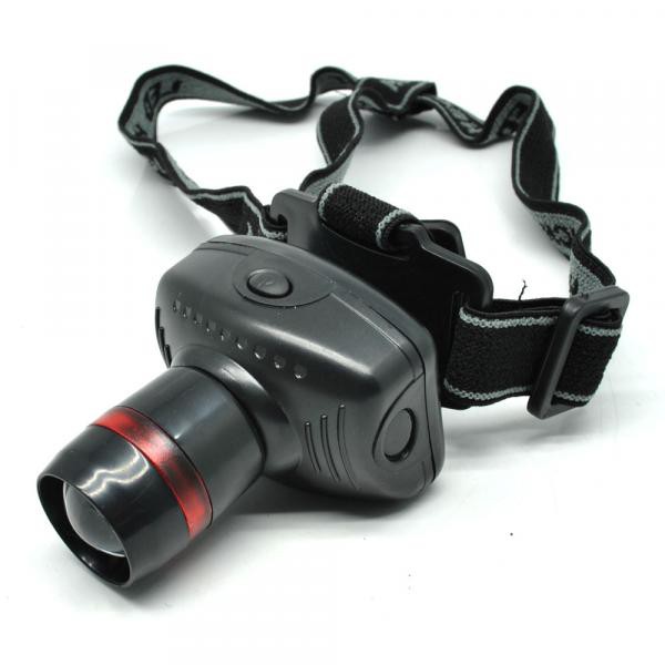 Lampu LED Zoom Headlamp Telescopic 3W - BL253 - Black--TRLIFE