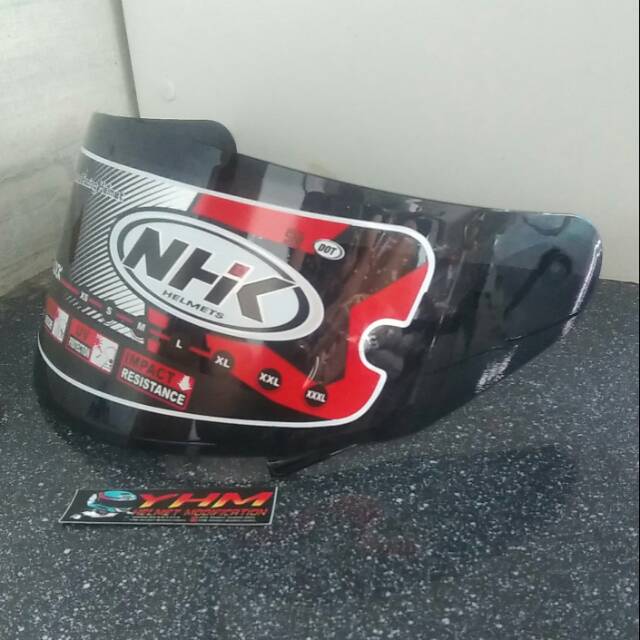 Flat visor NHk Gp1000 smoke