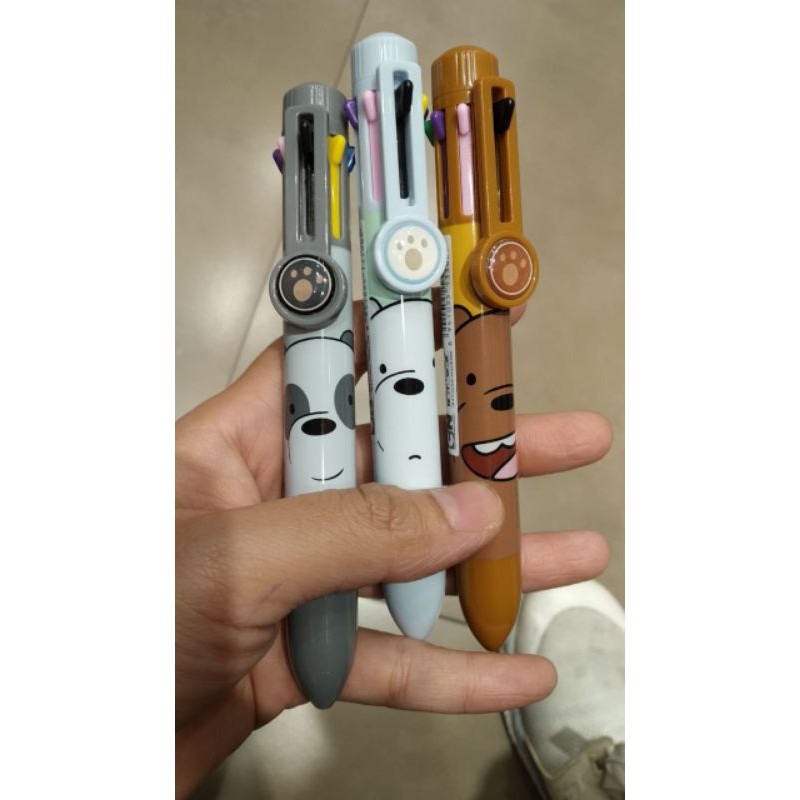 

3wrn MINISO WE BARE BEARS BALLPOINT 8 COLORS
