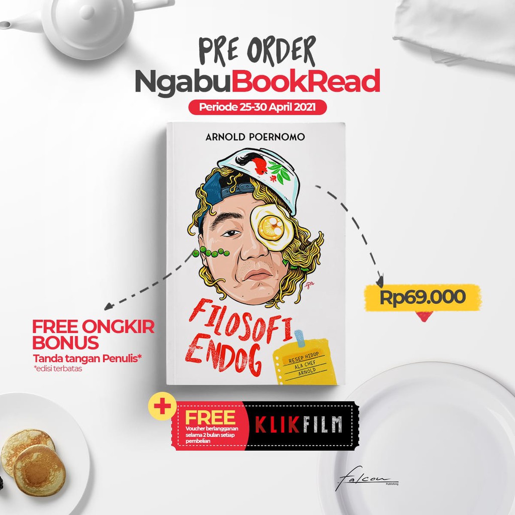 NEW Filosofi Endog: Resep Hidup Ala Chef Arnold