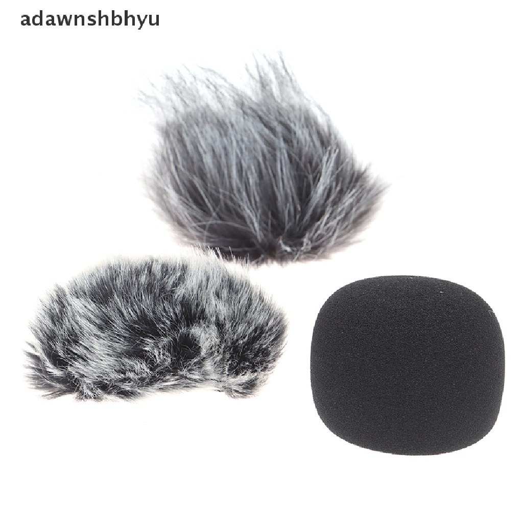 Adawnshbhyu Furry Windscreen Muff Cover Busa Microphone Windproof Cover Untuk Zoom H1 H1N