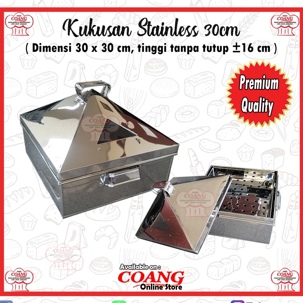 KUKUSAN KUE - KUKUSAN BROWNIES 30 CM - KLAKAT